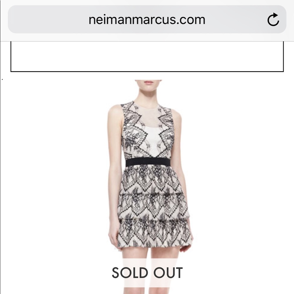 NWT BCBG Collier Dress